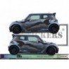 Mini Cooper camouflage kit Camo R56 R50 tuning sticker autocollant Fun Stickers