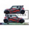 Mini Cooper camouflage gris kit Camo R56 R50 sticker autocollant Fun Stickers