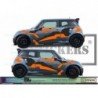 Mini Camo Camouflage R56 r50- Tuning Sticker Autocollant Graphic Decals