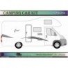 Camping Car Glamys - BLACK / Grey - Complete Kit - Tuning Sticker Sticker Graphic Decals