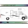 Kit Décoration Camping-Car GLAMYS – Autocollants Latéraux XXL – Adhésif Vinyle Premium – Résistant UV & Intempéries