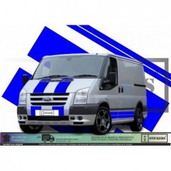 Ford Transit ST Sport bandes laterales et capot Van kit Fun Stickers