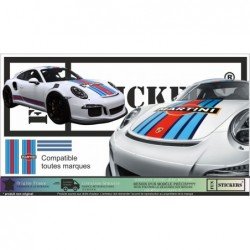 martini decoration strips hood / roof / Hayon / side - Tuning Sticker Sticker Sticker Graphic Decals