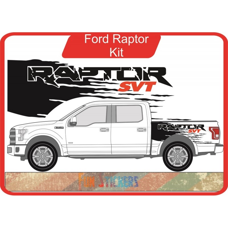 Ford Raptor F150 graphique - Tuning Sticker Autocollant Graphic Decals
