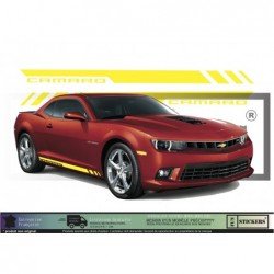 Chevrolet Camaro Low Body Side Strips - Tuning Sticker Sticker Graphic Decals