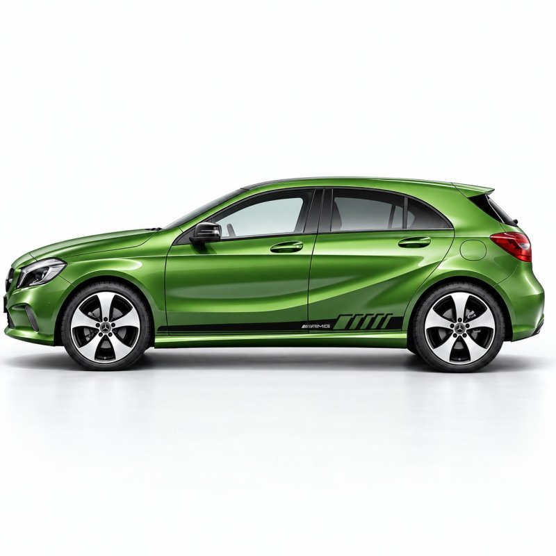 Mercedes bandes bas de caisse style AMG autocollantes Fun Stickers