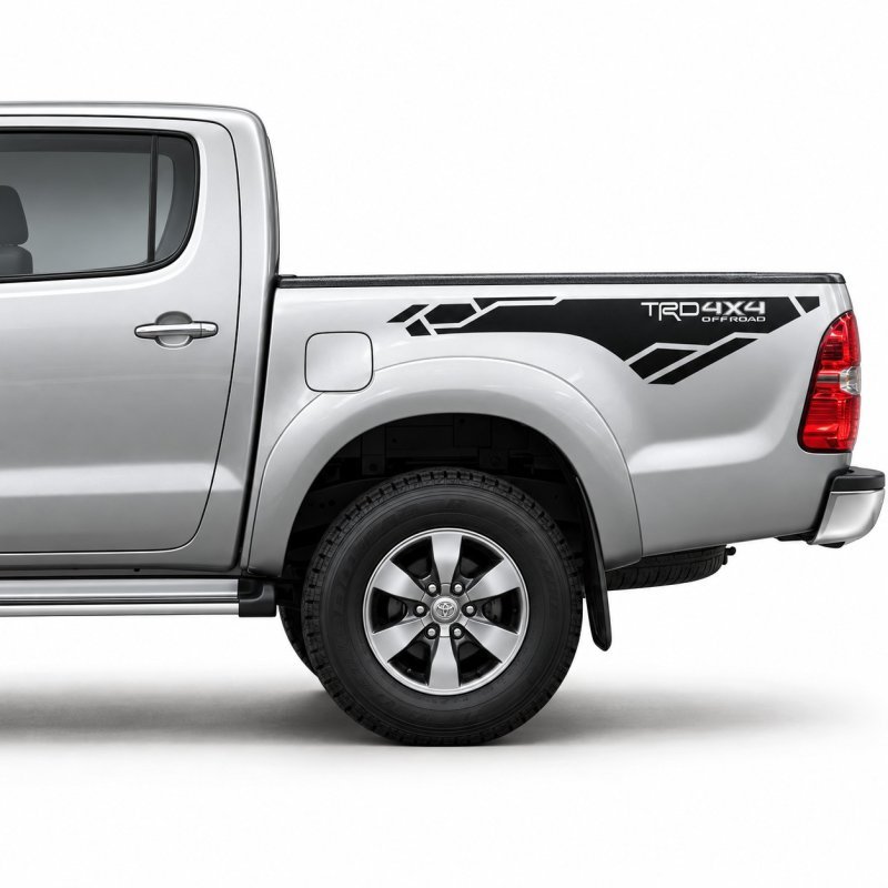 Toyota Hilux TRD 4x4 Off Road kit decoration benne autocollant Fun Stickers