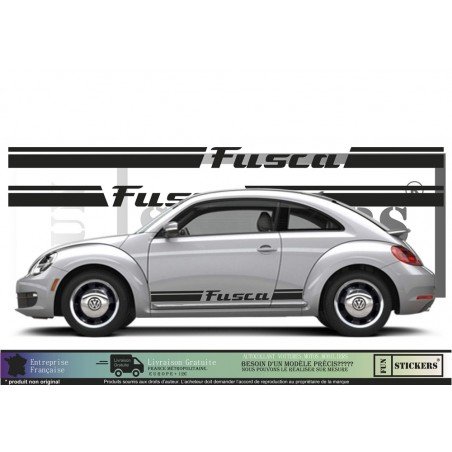VW New Beetle Coccinelle FUSCA kit complet autocollant sticker Fun Stickers