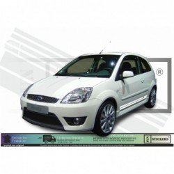 Ford Fiesta ST kit bandes rallye sportives capot decoration Fun Stickers