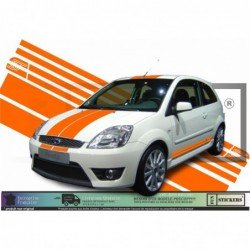 Ford Fiesta ST kit bandes rallye sportives capot decoration Fun Stickers