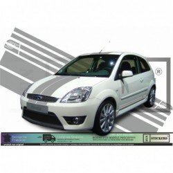 Ford Fiesta ST kit bandes rallye sportives capot decoration Fun Stickers
