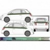 Fiat 500   - Bandes latérales + hayon GUCCI  - Tuning Sticker Autocollant Graphic Decals