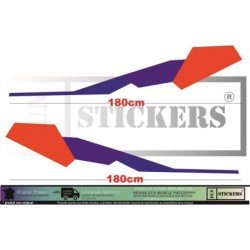 BMW Serie 1 3 5 6 7 Style M Performance sticker stickers