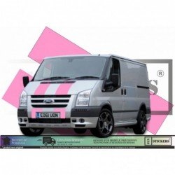 Ford Transit bandes capot kit stickers Racing ST autocollant sport Fun Stickers