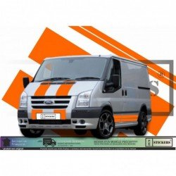 Ford Transit ST Sport bandes laterales et capot Van kit Fun Stickers