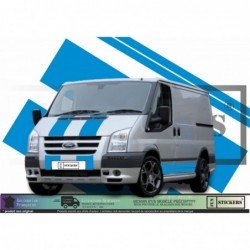 Ford Transit ST Sport bandes laterales et capot Van kit Fun Stickers