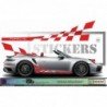 Porsche bandes laterales damiers kit sticker autocollant Fun Stickers