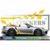 Porsche bandes laterales damiers kit sticker autocollant Fun Stickers