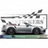 Porsche bandes laterales damiers kit sticker autocollant Fun Stickers