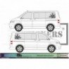 Autocollants Rose des Vents Grand Format 72 cm - Décoration Van & Camping-Car