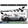 Porsche bandes integrales laterales capot toit hayon kit Fun Stickers