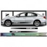 BMW M - Série 1 2 3 4 5 6 7 X1 X2 X3 X4 X5 X6 Bandes de Bas de Caisse autocollants adhésifs Fun stickers ki