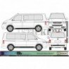 Volkswagen 3 Strips and hood sticker Van VW Edition California sticker