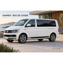 Van Damier Volkswagen T4 T5 T6 Decoration Kit- Tuning Sticker Sticker Graphic Decals
