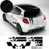 Renault Twingo CLIO MEGANE Bandes intégrales Gordini  - Tuning Sticker Autocollant Graphic Decals