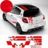 Renault Twingo Clio Megane bandes integrales design Gordini Fun Stickers
