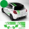 Renault Twingo Clio Megane bandes integrales design Gordini Fun Stickers