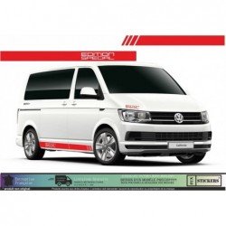 VW Transporter van bandes laterales Edition Speciale autocollant Fun Stickers