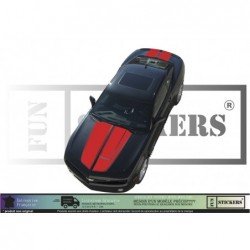 Chevrolet Camaro Complete Hayon Capot Bands - Tuning Sticker Sticker Graphic Decals