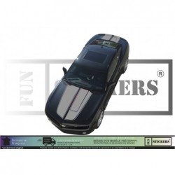 Chevrolet Camaro Complete Hayon Capot Bands - Tuning Sticker Sticker Graphic Decals