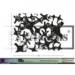 Jeep Renegade bande capot Quick autocollante tuning sport Fun Stickers