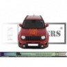 Jeep Renegade bande capot Quick autocollante tuning sport Fun Stickers