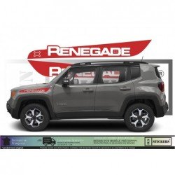 Jeep Renegade kit deco ailes laterales tuning autocollant Fun Stickers