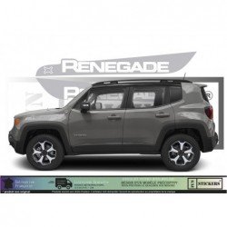 Jeep Renegade kit deco ailes laterales tuning autocollant Fun Stickers