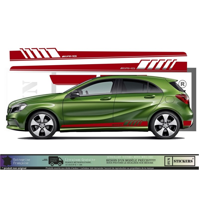 Mercedes Class Bandes bas de caisse AMG