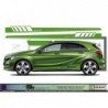Mercedes bandes bas de caisse style AMG autocollantes Fun Stickers