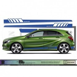 Mercedes bandes bas de caisse style AMG autocollantes Fun Stickers