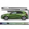 Mercedes bandes bas de caisse style AMG autocollantes Fun Stickers