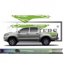 Toyota Hilux TRD 4x4 Off Road kit decoration benne autocollant Fun Stickers
