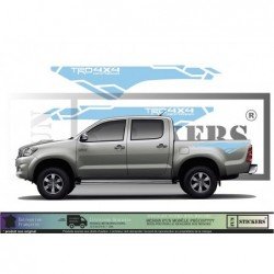 Toyota Hilux TRD 4x4 Off Road kit decoration benne autocollant Fun Stickers