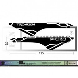 Toyota Hilux TRD 4x4 Off Road kit decoration benne autocollant Fun Stickers