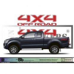 Toyota Hilux 4x4 kit complet decoration benne tuning sticker Fun Stickers
