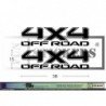 Toyota Hilux 4x4 kit complet decoration benne tuning sticker Fun Stickers