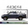 TOYOTA HILUX 4x4 dumpster - Complete Kit - Tuning Sticker Sticker Graphic Decals