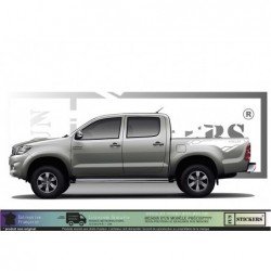TOYOTA HILUX 4x4 - Complete Kit - Tuning Sticker Sticker Graphic Decals