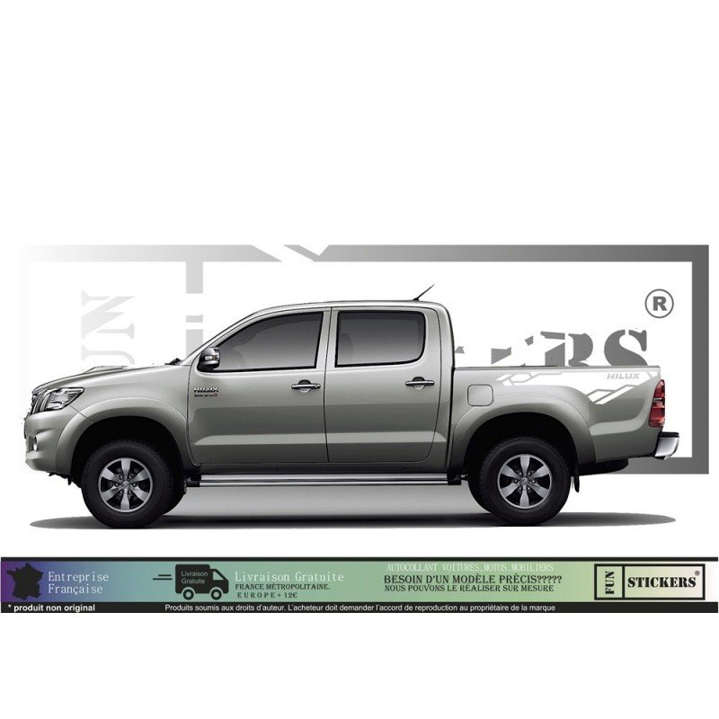 TOYOTA HILUX 4x4 - Complete Kit - Tuning Sticker Sticker Graphic Decals